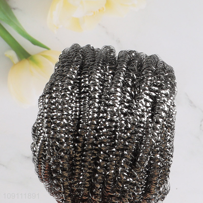 Factory Price Steel Wool Scrubber for Pot Pan Dish Washing Cleaning