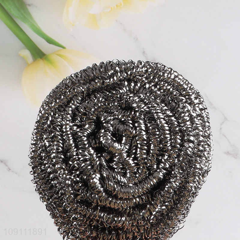 Factory Price Steel Wool Scrubber for Pot Pan Dish Washing Cleaning