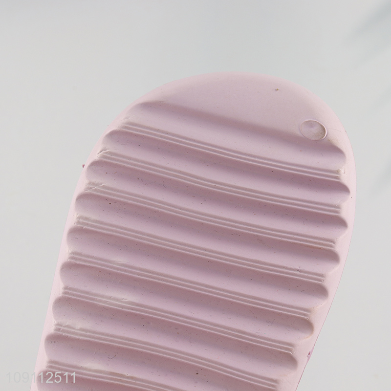 Good quality cartoon summer breathable anti-slip eva slippers for kids