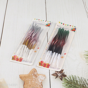 New Product 12 Pieces Twisted <em>Birthday</em> <em>Candles</em> <em>Birthday</em> Cake Topper Decoration