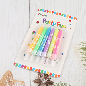 Factory Supply 6 Pieces <em>Birthday</em> <em>Candles</em> for Kids <em>Birthday</em> Party Cake Decoration