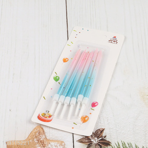 Factory Price 6 Pieces Gradient <em>Birthday</em> <em>Candles</em> for Cake or Cupcake Decoration