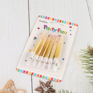 New Product 6 Pieces Non-Toxic <em>Birthday</em> <em>Candles</em> for <em>Birthday</em> Party Cake Decoration