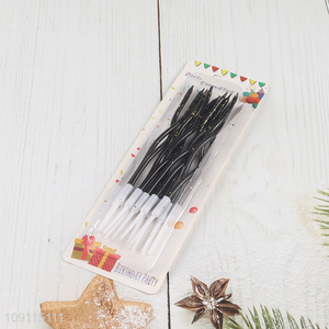 Online Wholesale 12 Pieces <em>Birthday</em> <em>Candles</em> Glitter Twisted <em>Candles</em> Party <em>Candles</em>