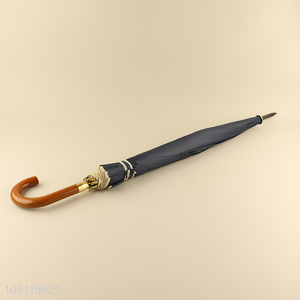China factory windproof waterproof j-shaped handle portable <em>umbrella</em>