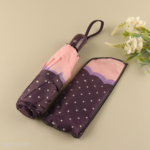 Popular products portable folding windproof waterproof <em>umbrella</em> with cover