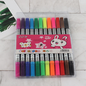 Most popular double-headed 12colors <em>painting</em> watercolor pen for sale