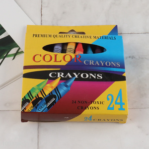 Latest products 24colors school students <em>painting</em> crayon set