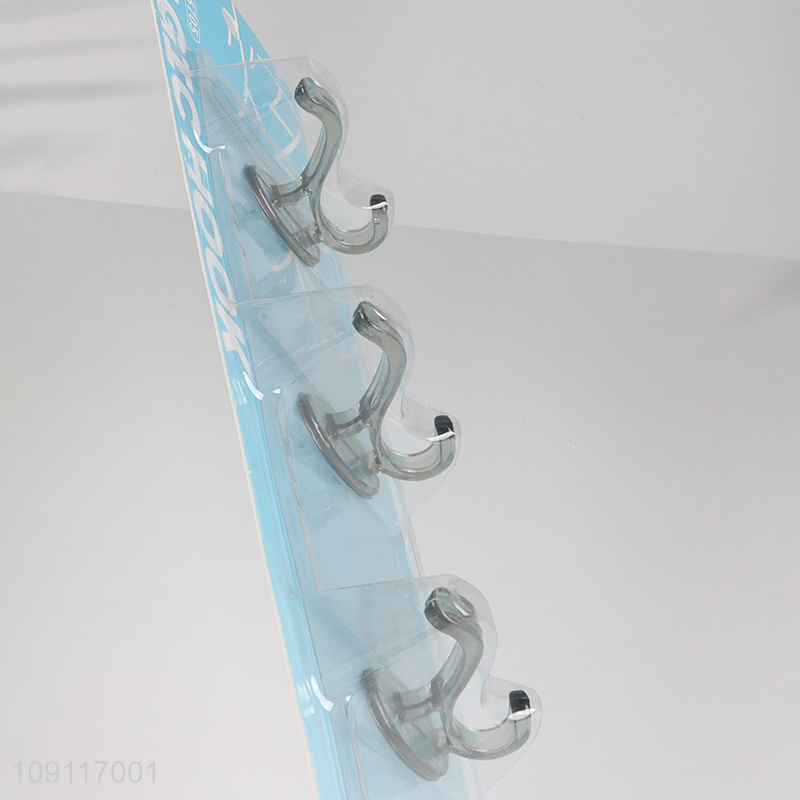 Good Quality 5 Hooks Heavy Duty Adhesive Wall Hooks for Hanging Coats