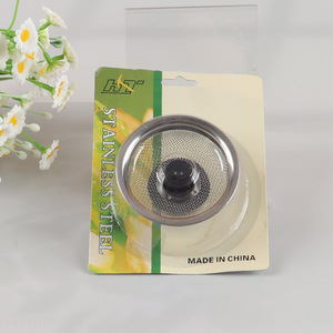 Factory Supply 1 Piece Multipurpose Stainless Steel Kitchen Sink Bathtub Strainer