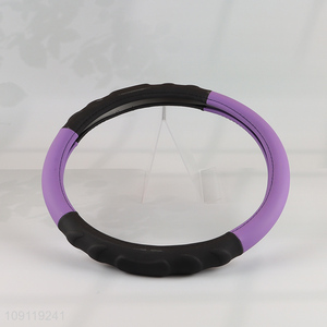 Hot Selling Anti-Slip PVC Leather <em>Steering</em> <em>Wheel</em> <em>Cover</em> <em>Car</em> Interior Accessories