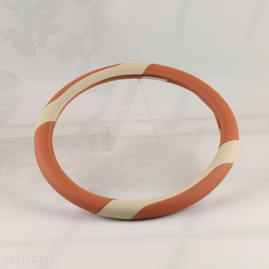 Good Quality Nappa Leather <em>Car</em> <em>Steering</em> <em>Wheel</em> Protector <em>Car</em> Interior Accessories