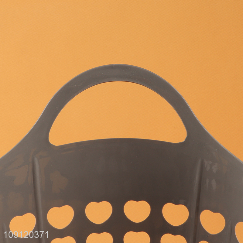 Good Quality Large Hollowed Out Plastic Clothes Hamper Plastic Laundry Basket