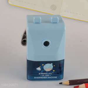 China products cartoon school students stationery <em>pencil</em> sharpener machine