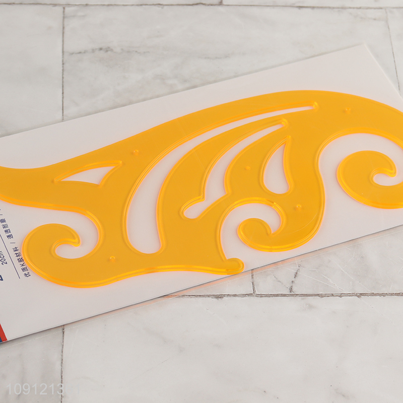 Online wholesale multifunctional plastic professional curve board ruler