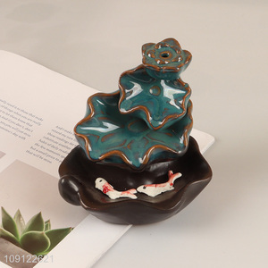 Factory Supply Ceramic <em>Incense</em> Burner Waterfall Backflow <em>Incense</em> Holder