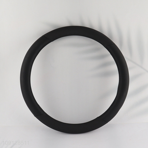 Factory price black pu leather <em>car</em> <em>steering</em> <em>wheel</em> <em>cover</em> <em>car</em> <em>steering</em> <em>wheel</em> protector