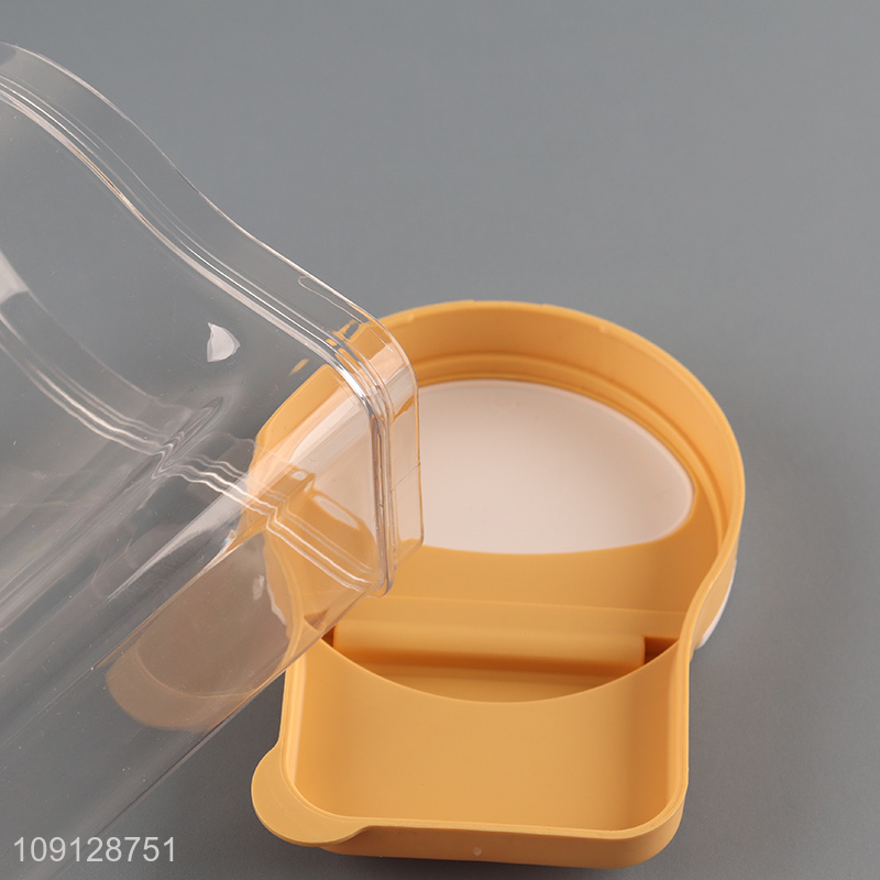 Hot items clear household sealed plastic storage jar with lid