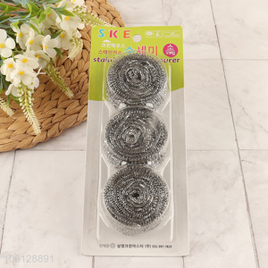 Hot products 3pcs reusable kitchen dish washing <em>clean</em> <em>ball</em> kit