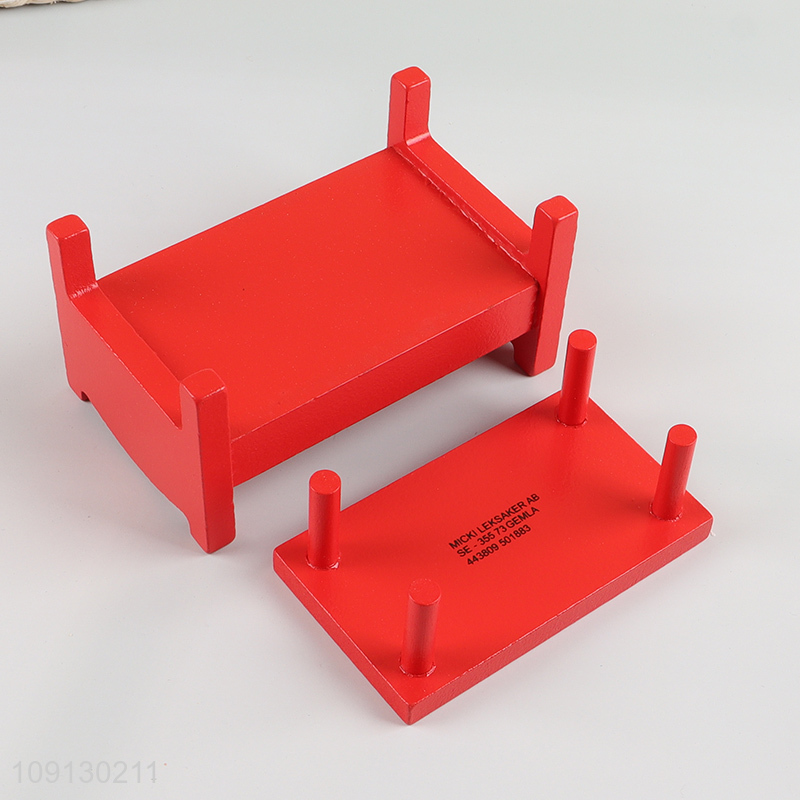 Wholesale DIY Wooden Dollhouse Furniture Set Dollhouse Accessories Furniture Toys
