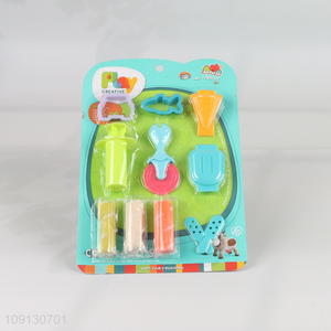 Hot Selling DIY <em>Play</em> <em>Dough</em> Set Color Clay Set for Kids Boys Girls