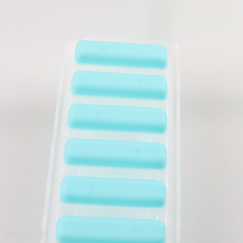 Good Quality Reusable Silicone Ice Cube Tray Ice Stick Tray with Lid