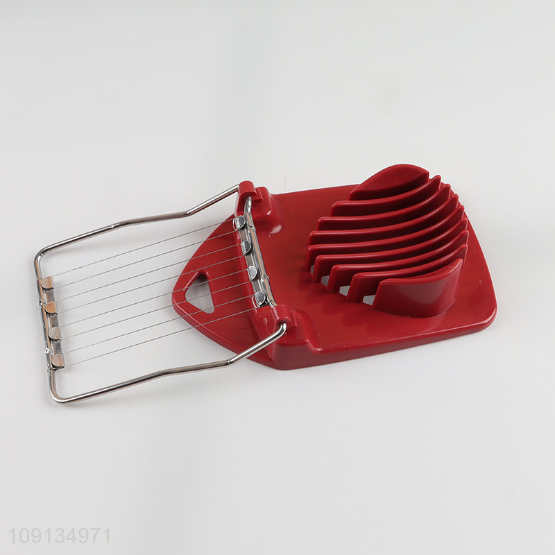 China supplier stainless steel kitchen gadget egg cutter for sale