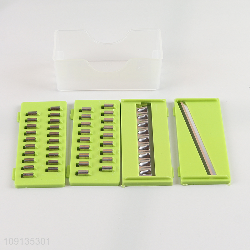 Hot Selling Multi-Functional Vegetable and Fruit Chopper Set with Container