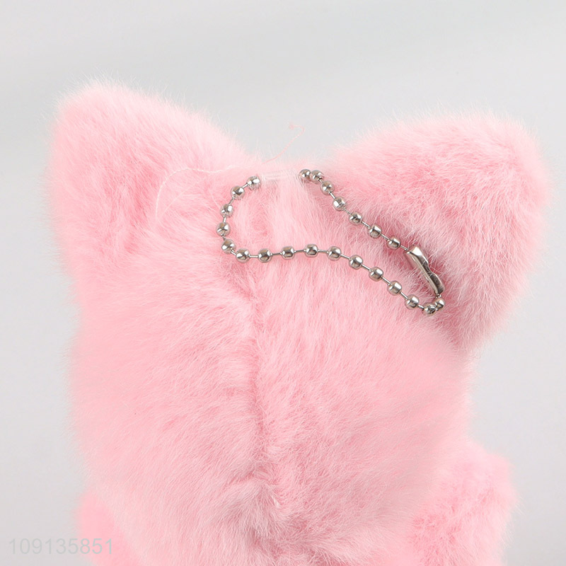 Good selling pink pig plush animal toys children pig doll toys