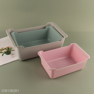 New Product Multipurpose Plastic <em>Storage</em> <em>Basket</em> Stackable <em>Storage</em> <em>Basket</em>