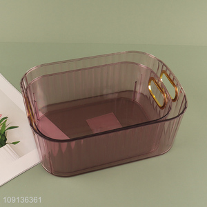 Wholesale Plastic <em>Storage</em> <em>Basket</em> Multi-Purpose <em>Storage</em> <em>Basket</em> for Makeup