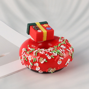 Good Quality Magnetic Fake Donut Artificial Food  Fridge Magnet for Decor