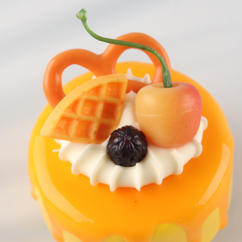 High Quality Magnetic Fake Cupcake Realistic Artificial Food  Fridge Magnet