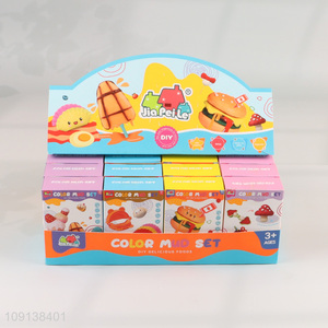 Hot selling delicious food series diy color mud set <em>play</em> <em>dough</em> set