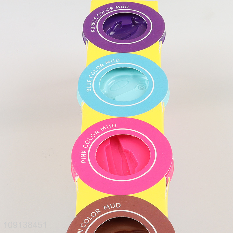 Popular products children diy color mud toys diy play dough set