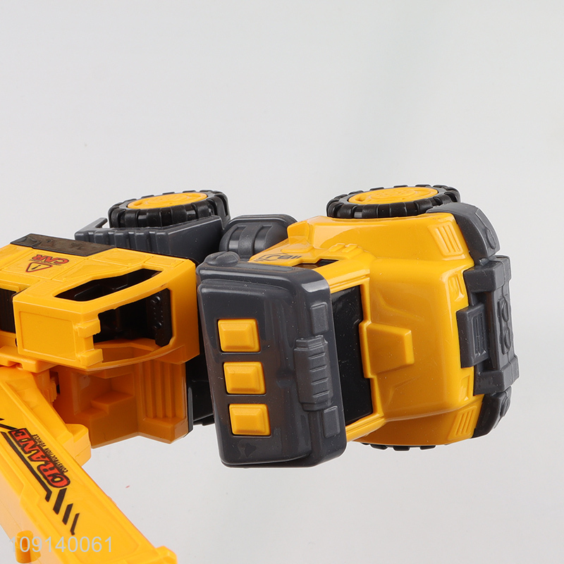 Yiwu market children inertia engineering truck toys for sale