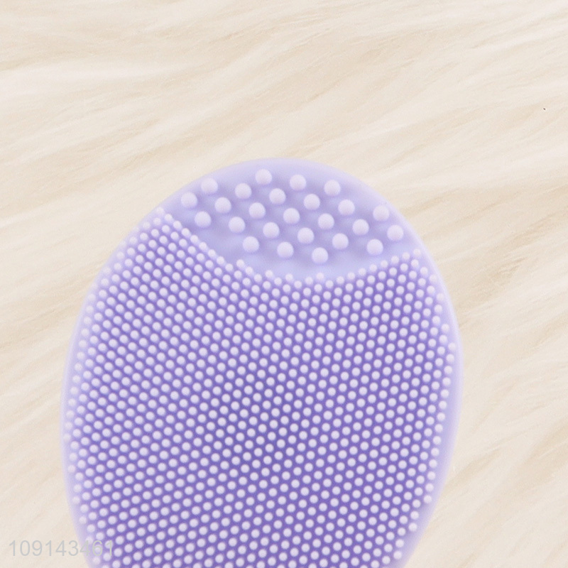 Factory supply silicone facial care  facial cleansing brush for sale