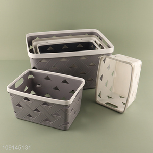 Good Quality Multifunctional Plastic <em>Storage</em> <em>Basket</em> for Kitchen & Pantry