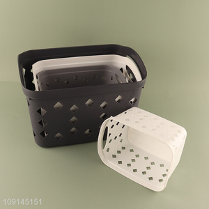 New Product Muli-Purpose Plastic <em>Storage</em> <em>Basket</em> Kitchen Pantry Organizers