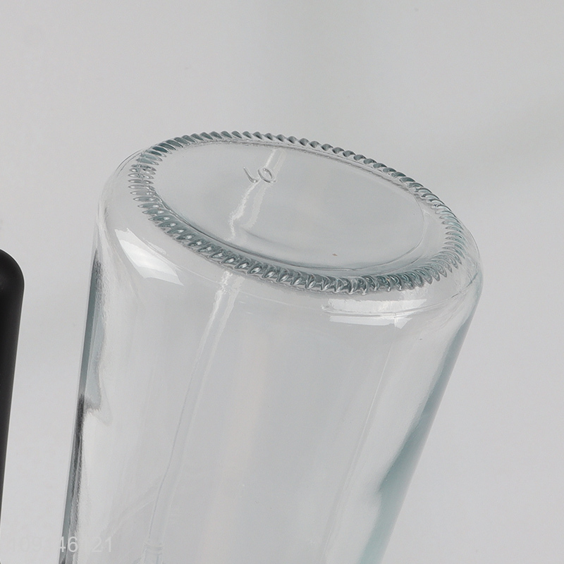 China products household kitchen glass oil spray bottle with handle