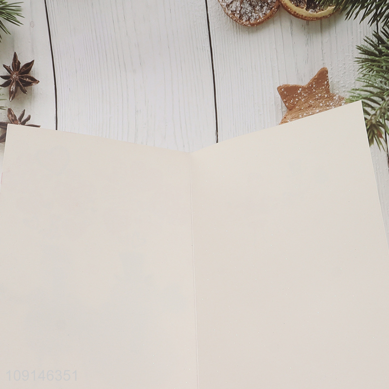 Factory price christmas gifts cartoon christmas greeting cards