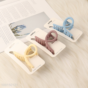 Factory Price Non-slip Hair Claw Clips Hollowed Out Hair Jaw Clips