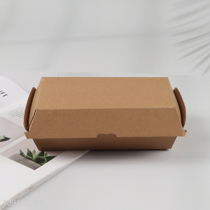 Popular products disposable food container packaging hamburger box