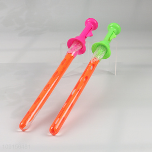 China supplier multicolor kids bubble toys bubble stick toys for outdoor