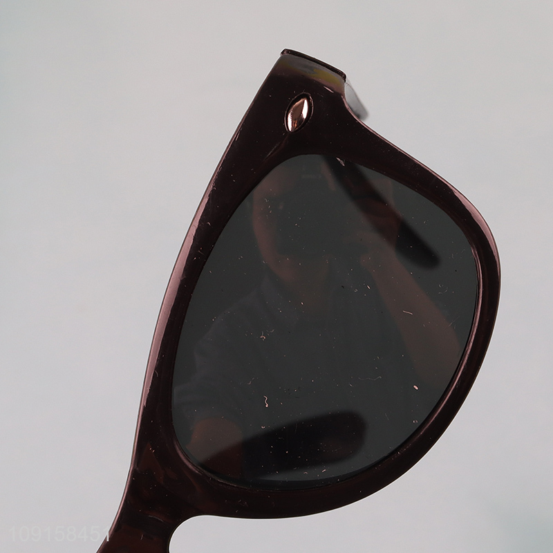 Hot sale black fashion kids outdoor summer sunglasses for eye protection