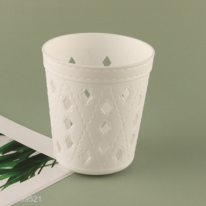 New arrival round home office hollow storage basket pen holder