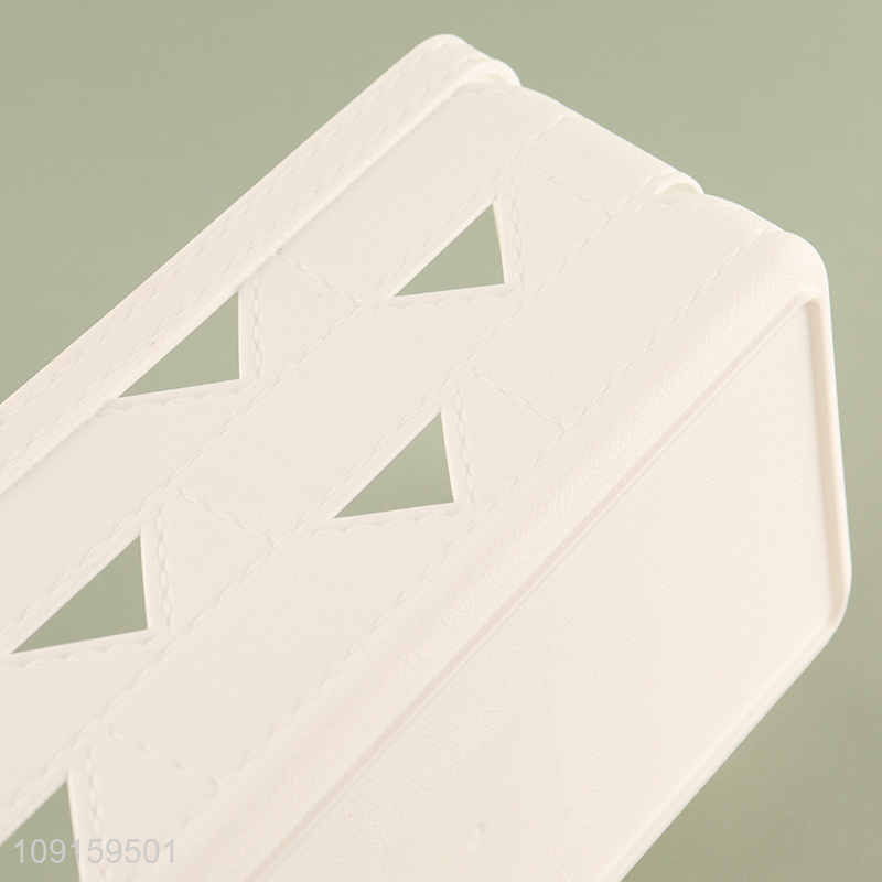 Online wholesale desktop organizer plastic storage basket for home