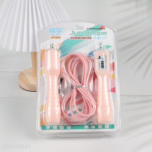 Good Quality Counting <em>Skipping</em> <em>Rope</em> Jump <em>Rope</em> with Non-Slip Handle