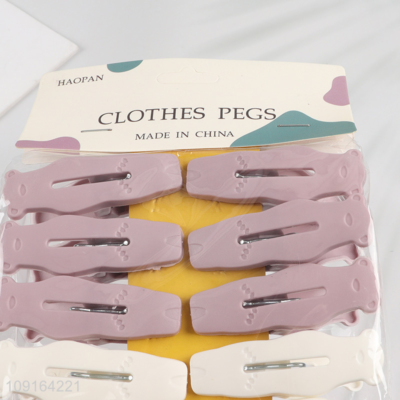 High Quality 16PCS Laundry Clothes Pegs Heavy Duty Plastic Clothes Pins