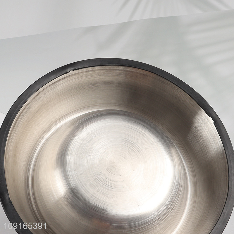 Hot Selling Stainless Steel Dog Bowl Non-Slip Cat Water Bowl